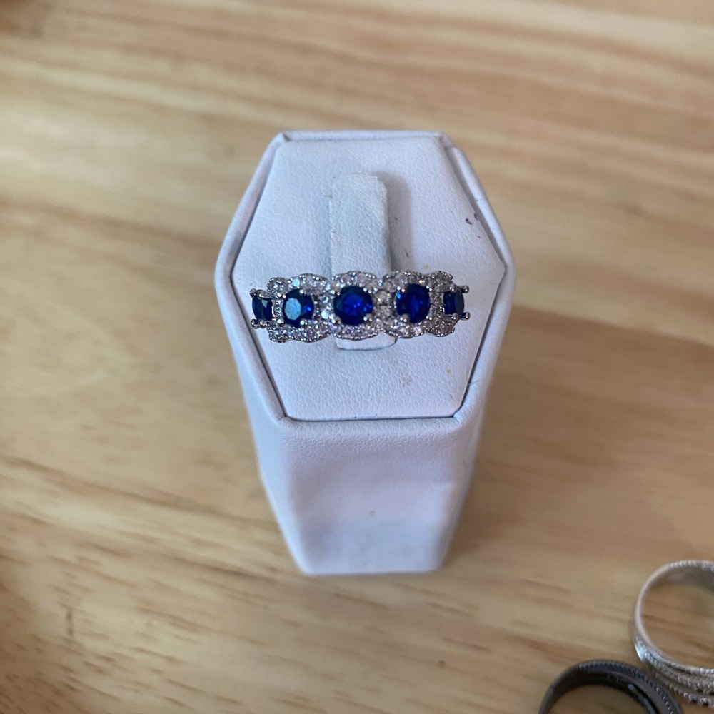BRIDAL ENGAGEMENT RING WEDDING RING GG16 - Picture 2 of 5